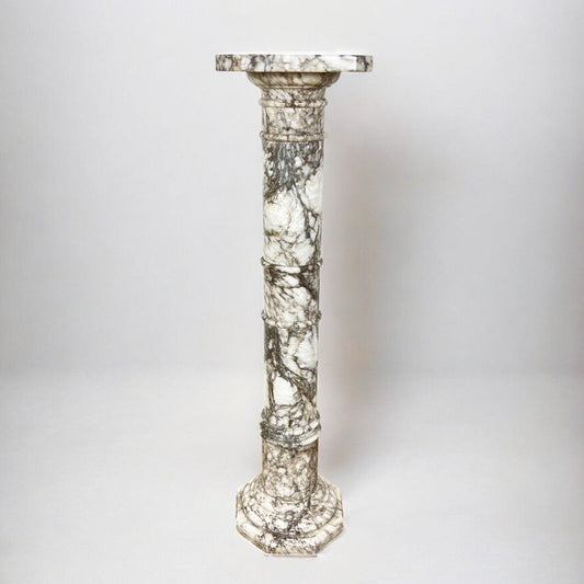 Colonna in marmo stile antico classico 800 porta vaso Piedistallo Trespolo Di Categoria  Portapiante