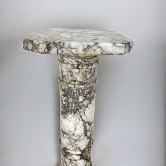 Colonna in marmo stile antico classico 800 porta vaso Piedistallo Trespolo Di Categoria  Portapiante