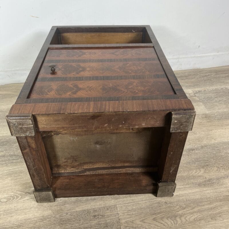Comodino antico art deco mobile mobiletto vintage usato in legno modernariato Categoria  Arredamento