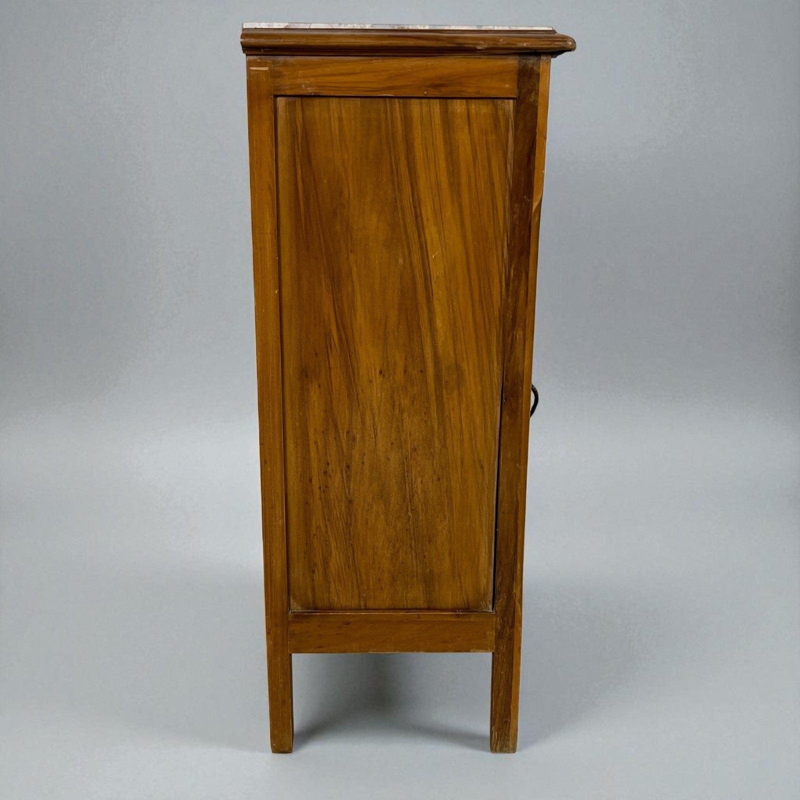 Comodino antico mobiletto mobile in legno stile Liberty porta telefono epoca 900 Categoria  Comodini