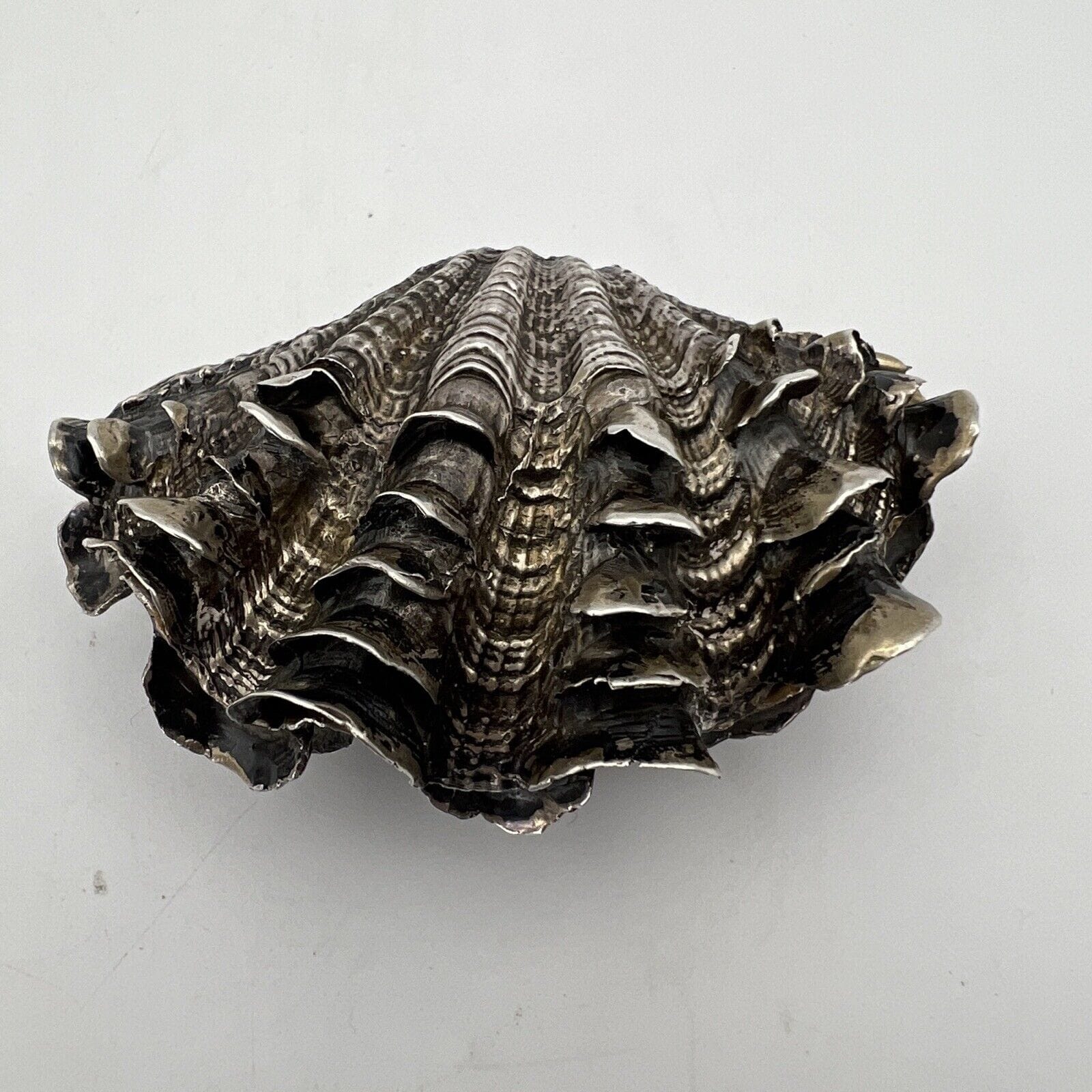 Conchiglia Microfusione in Argento 800 e Oro miniatura Vintage da collezione Categoria  Sheffield & Argento