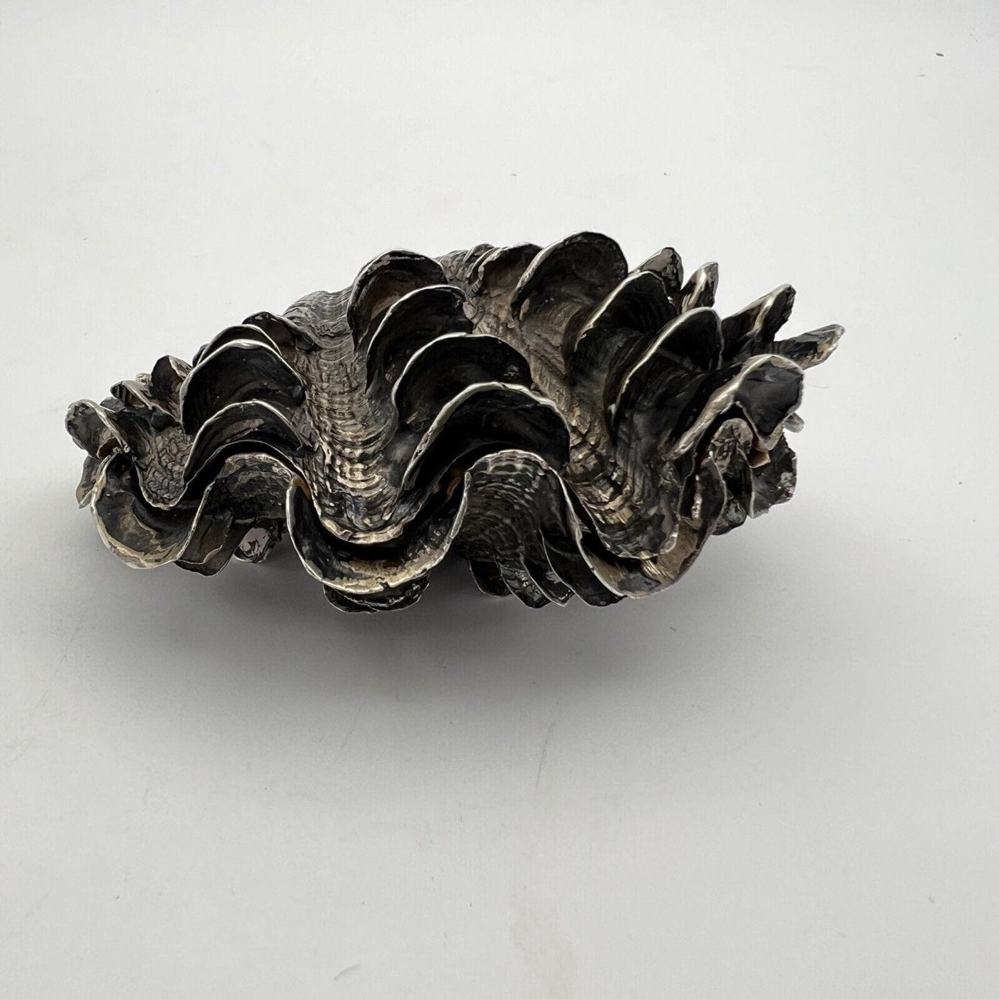 Conchiglia Microfusione in Argento 800 e Oro miniatura Vintage da collezione Categoria  Sheffield & Argento