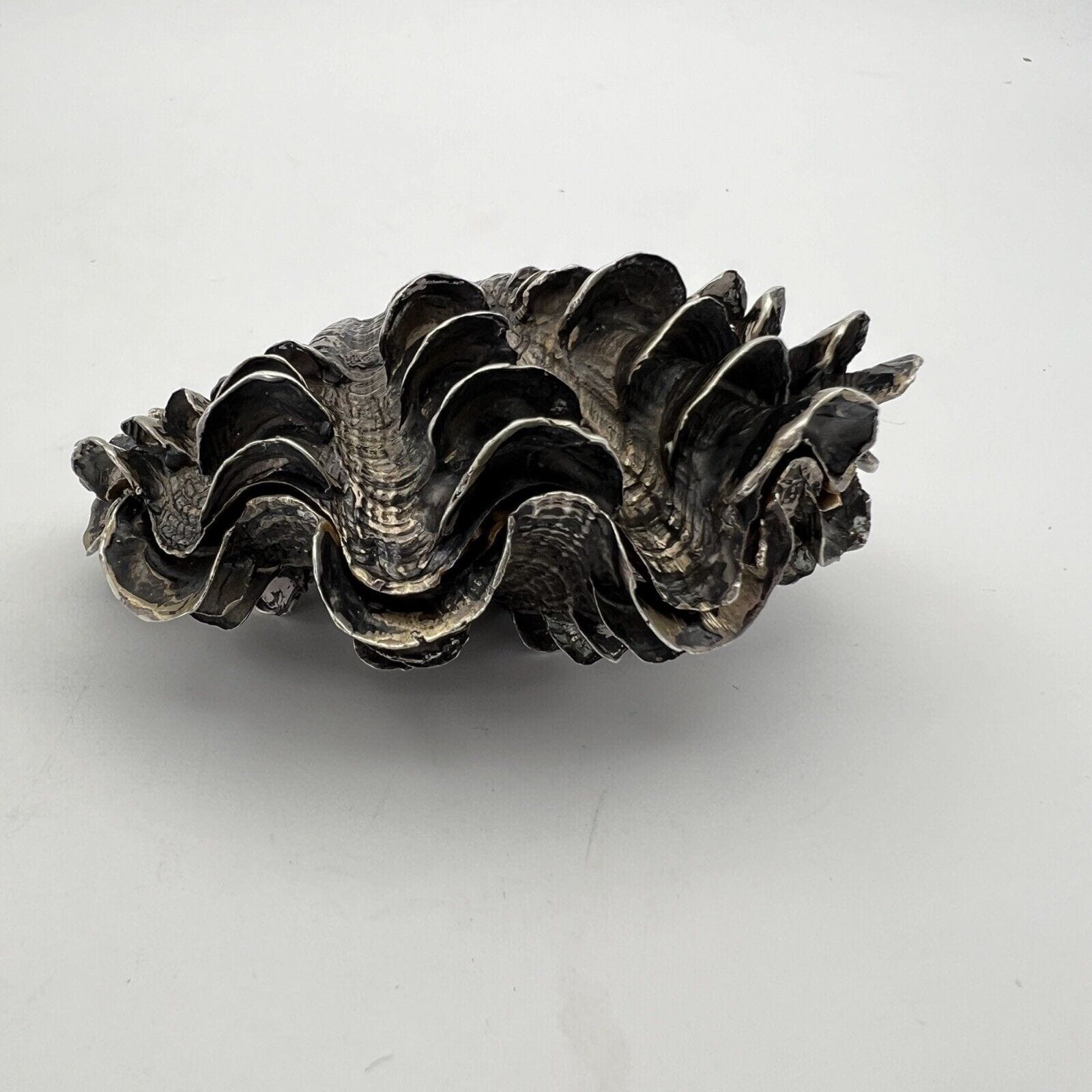 Conchiglia Microfusione in Argento 800 e Oro miniatura Vintage da collezione Categoria  Sheffield & Argento