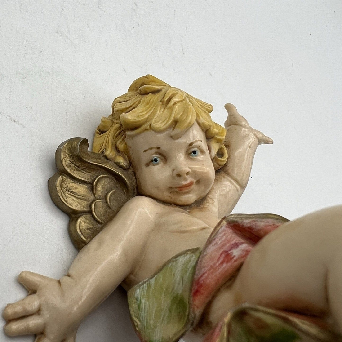 Coppia di Cherubini Angeli Sculture Fontanini 1988 Vintage Putti da collezione Categoria  Statuine