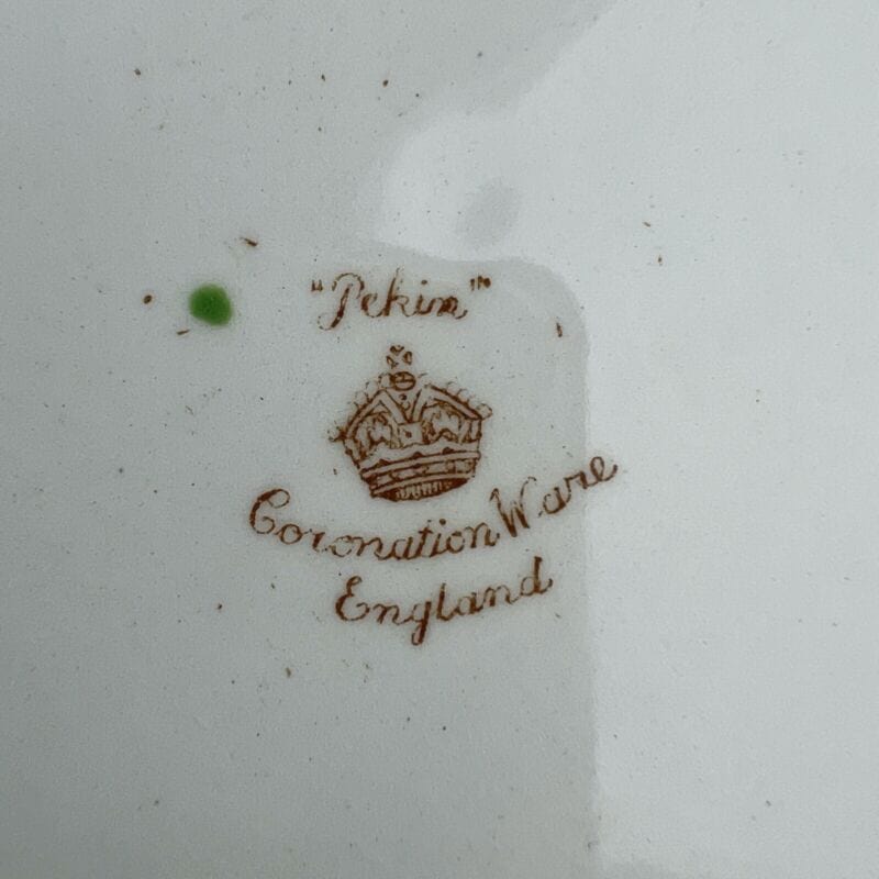 Coppia di Piatti in Ceramica antichi inglesi per frutta dolce 900 da appendere Categoria  Piatti e Piattini