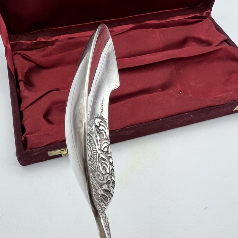 Coppia di Posate per servire stile antico in  sheffield silver plated inglese Categoria  Sheffield & Argento