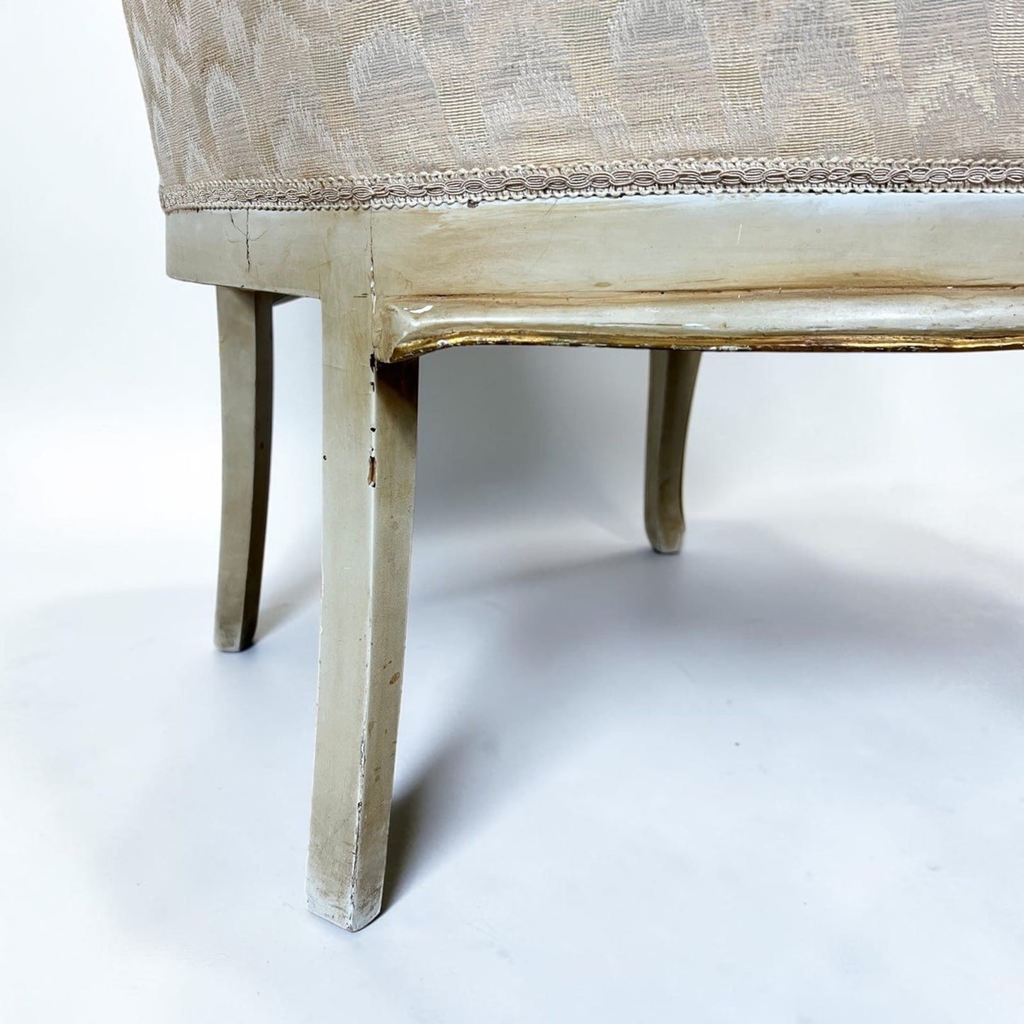 Coppia poltroncine basse a pozzetto sedia antica poltrona in di legno laccate Categoria  Sedie