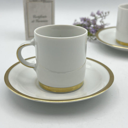 Coppia Tazzine da caffe antiche Bavaria in porcellana anni 70 tazze Stile Deco Categoria  Servizio tazze - Tazze