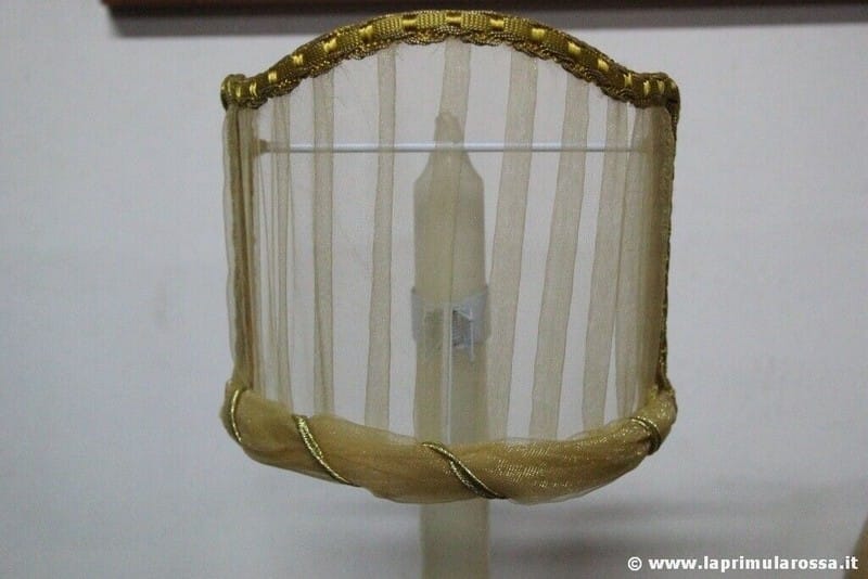 COPPIA VINTAGE DI VENTOLE PER APPLIQUE  PREGIATO PARALUME ARTIGIANALE Categoria  Lampade Appliques