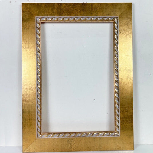 Cornice stile Antica in legno dorata  grande oro per quadro specchio Vuota Categoria  Specchi e Cornici