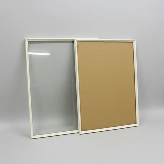 CORNICE VINTAGE SHABBY CHIC IN LEGNO LACCATA BIANCA CM 42x32 NO VETRO Categoria  Specchi e Cornici