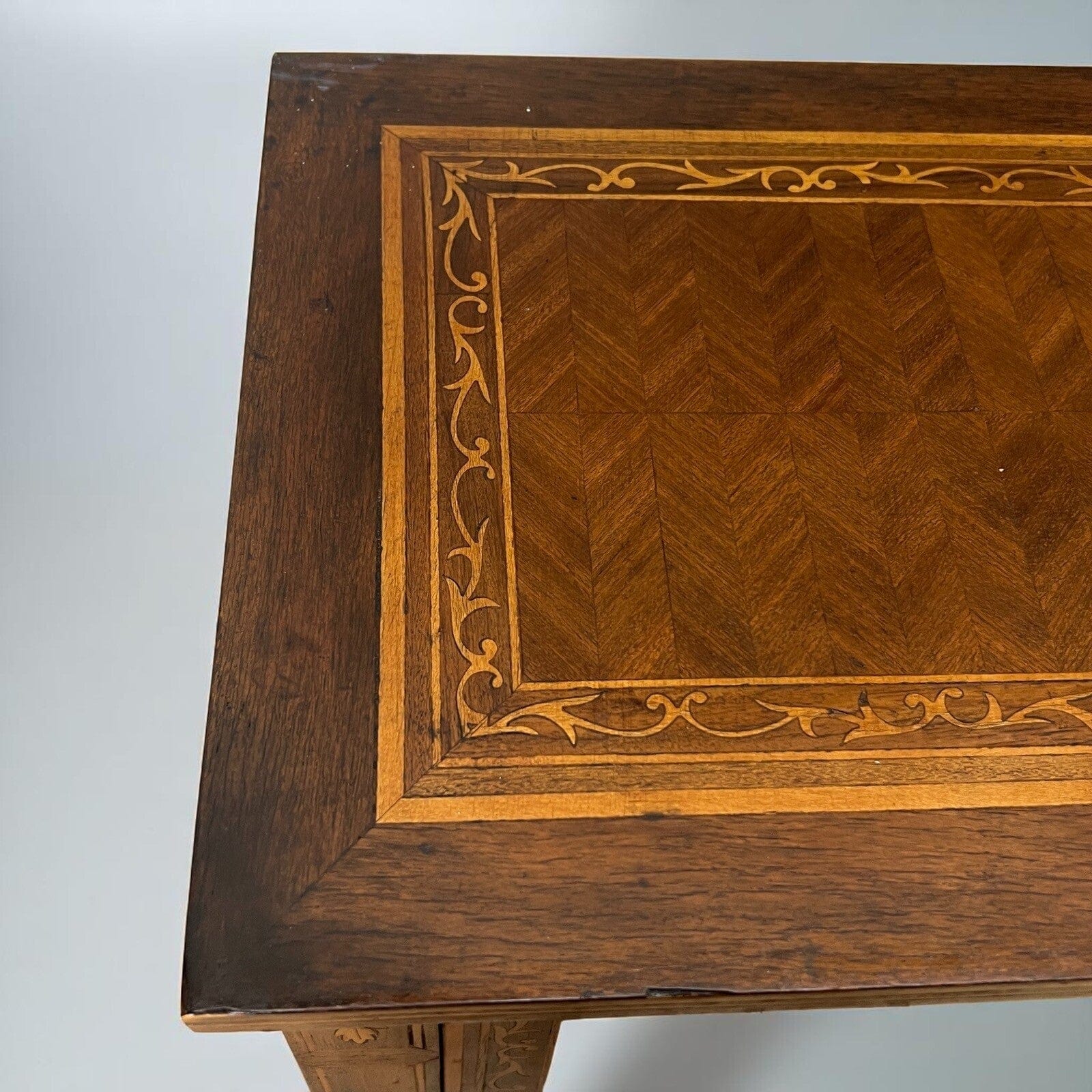 Credenza in Stile Antico Luigi XVI legno intarsiata mobile Consolle Madia '900 Categoria  Servante - Servantini