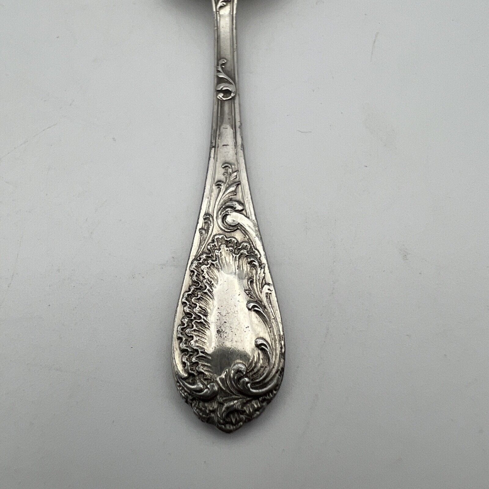 Cucchiaino antico in argento silver plated per mustarda spezie sale epoca 900 Categoria  Sheffield & Argento