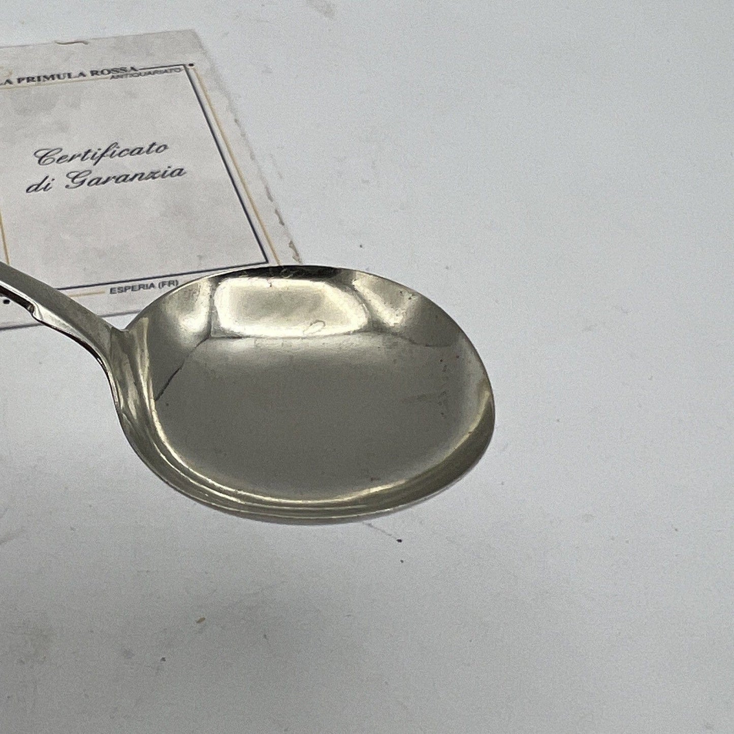 Cucchiaino antico in argento silver plated per testare Vino Taste vin cucchiaio Categoria  Sheffield & Argento