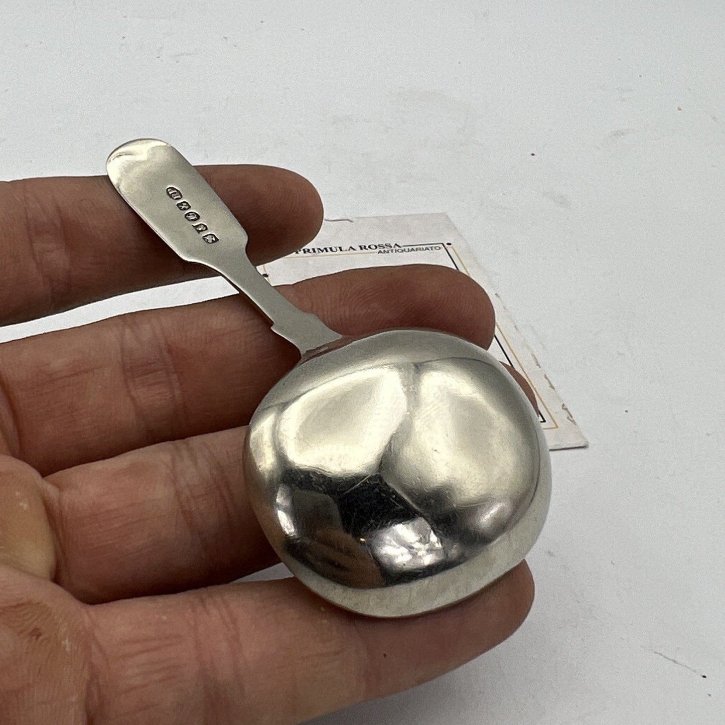 Cucchiaino antico in argento silver plated per testare Vino Taste vin cucchiaio Categoria  Sheffield & Argento