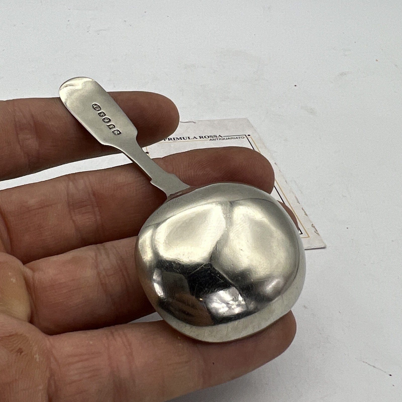 Cucchiaino antico in argento silver plated per testare Vino Taste vin cucchiaio Categoria  Sheffield & Argento