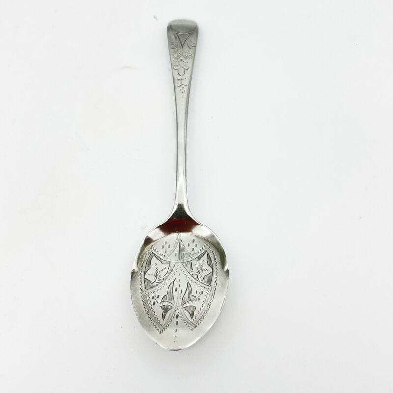 Cucchiaino cucchiaio in argento sheffield antica Paletta posata silver plate 900 Categoria  Sheffield & Argento