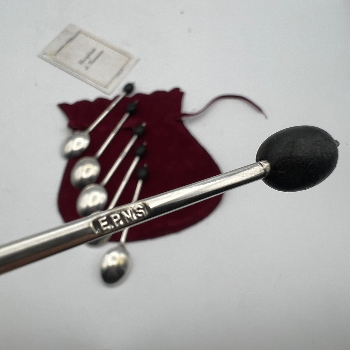 Cucchiaino in argento Inglese antico silver plated EPNS per sale zucchero caffè Categoria  Sheffield & Argento
