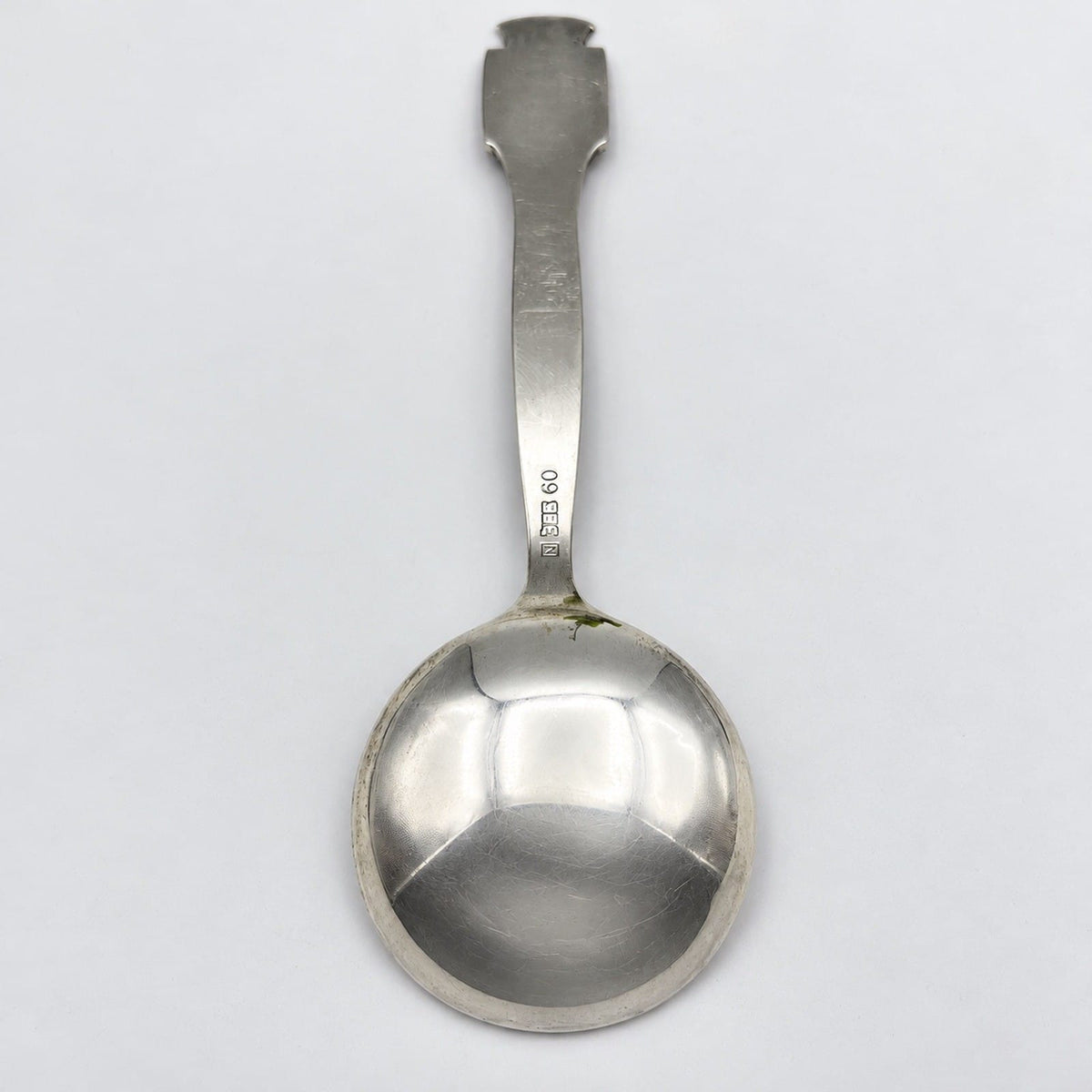 Cucchiaino in argento placcato vintage Souvenir Kristiansand Novergia stemma Categoria  Sheffield & Argento