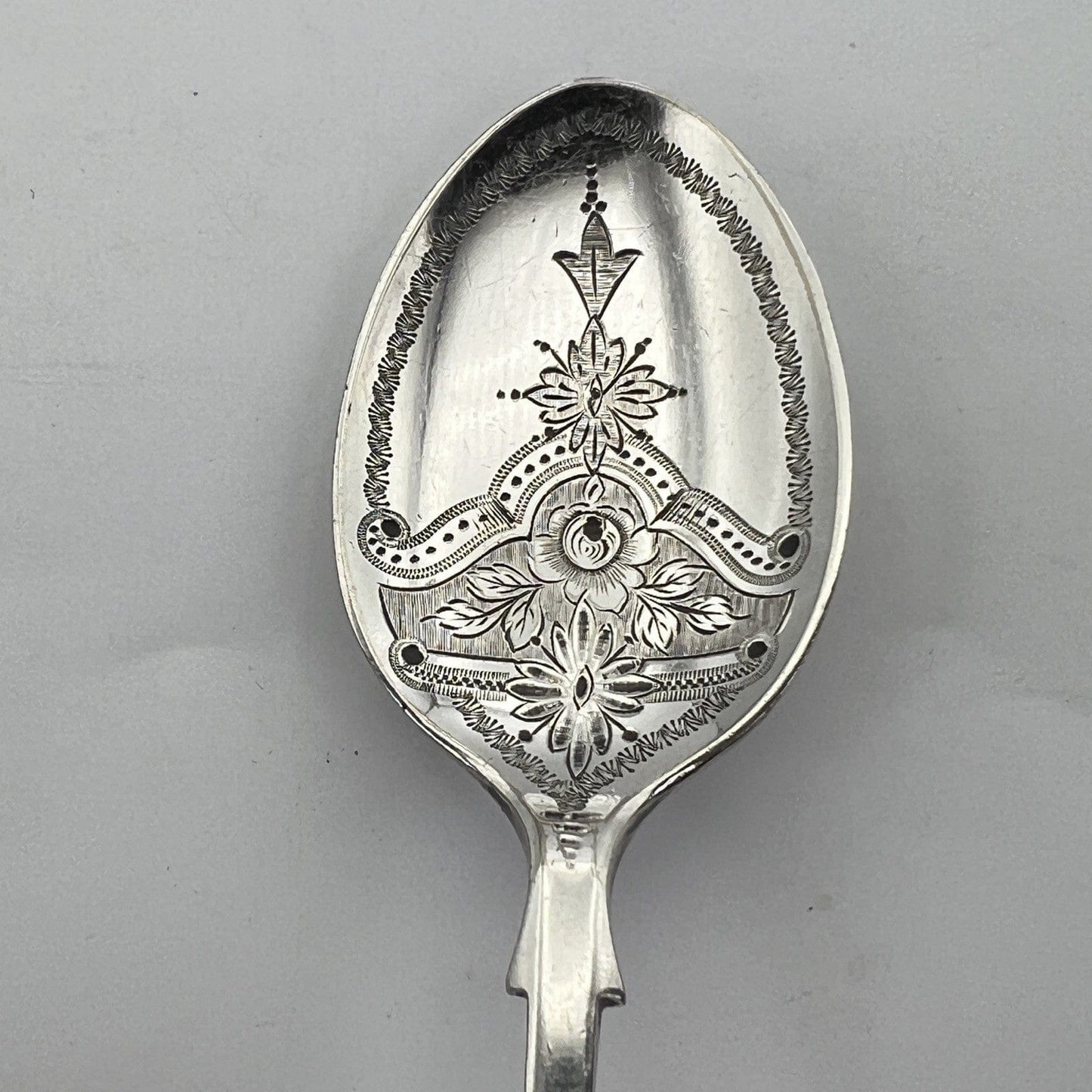 Cucchiaino in argento sheffield antico 900 silver plate posata inglese da tavola Categoria  Sheffield & Argento