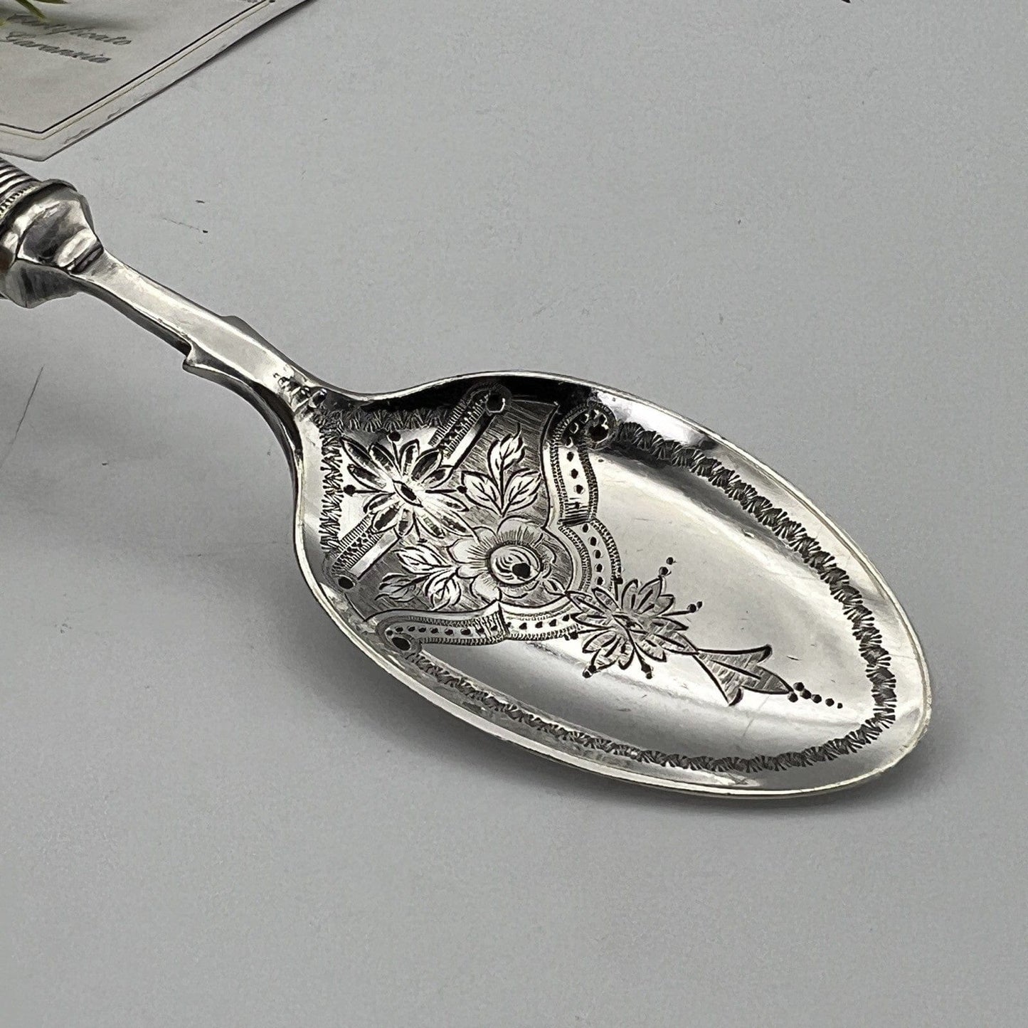 Cucchiaino in argento sheffield antico 900 silver plate posata inglese da tavola Categoria  Sheffield & Argento