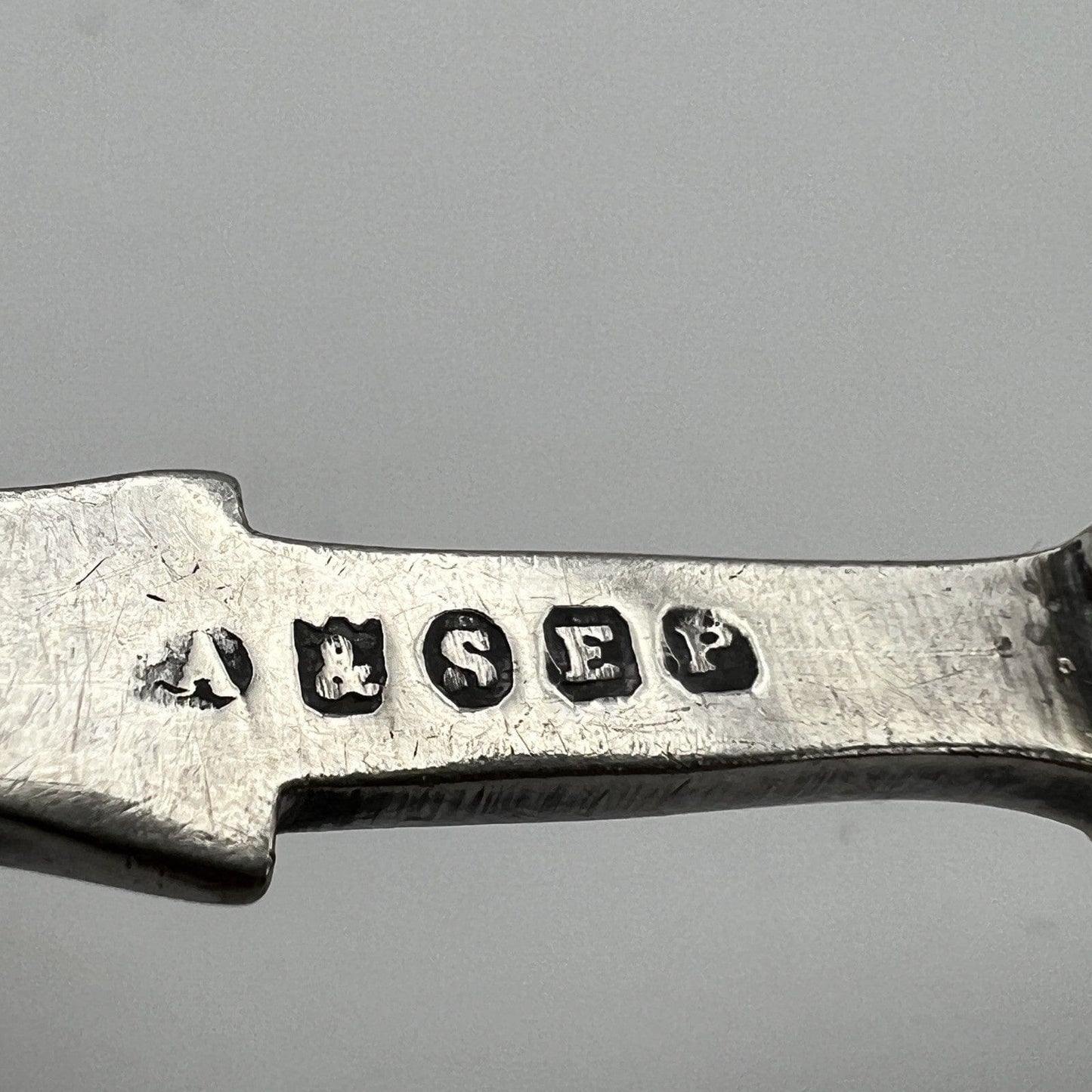 Cucchiaino in argento sheffield antico 900 silver plate posata inglese da tavola Categoria  Sheffield & Argento