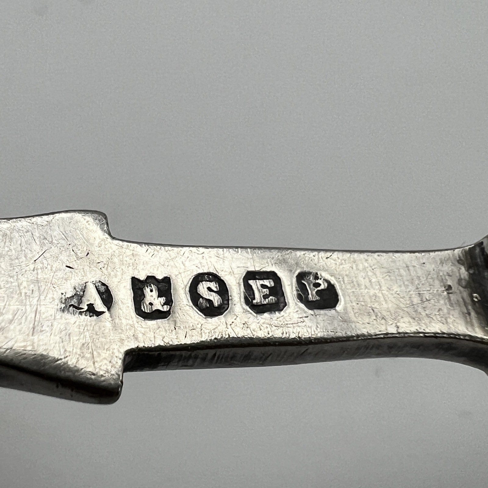 Cucchiaino in argento sheffield antico 900 silver plate posata inglese da tavola Categoria  Sheffield & Argento