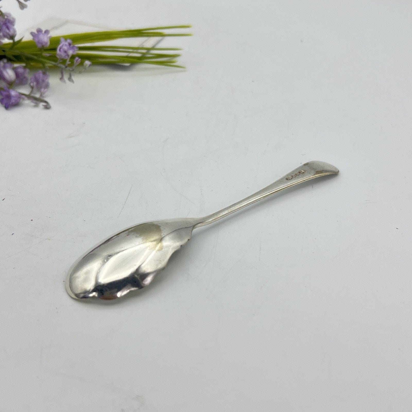Cucchiaio Cucchiaino in Argento Silver Plated posata per Confetti Marmellata Categoria  Sheffield & Argento