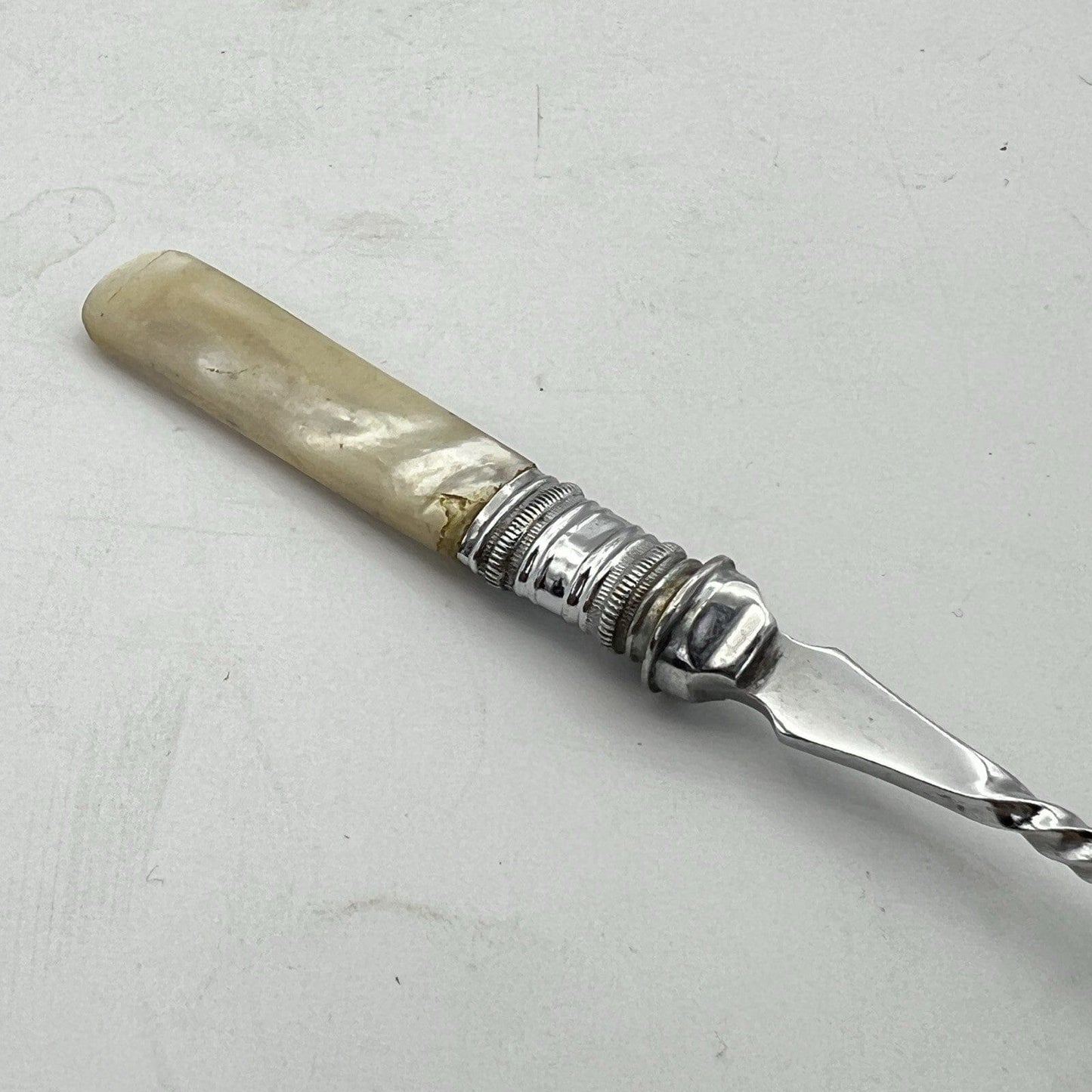 Cucchiaio in argento sheffield antico 900 silver plate posata inglese da tavola Categoria  Sheffield & Argento