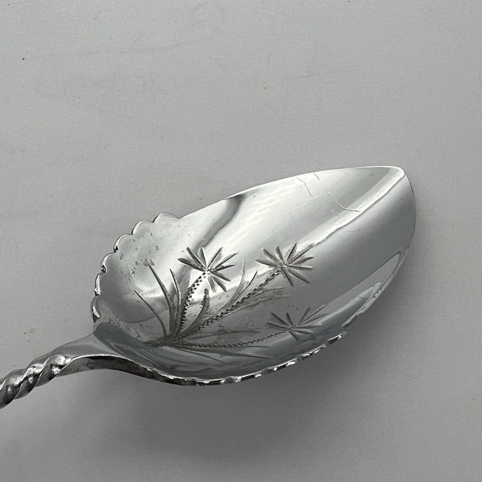 Cucchiaio in argento sheffield antico 900 silver plate posata inglese da tavola Categoria  Sheffield & Argento