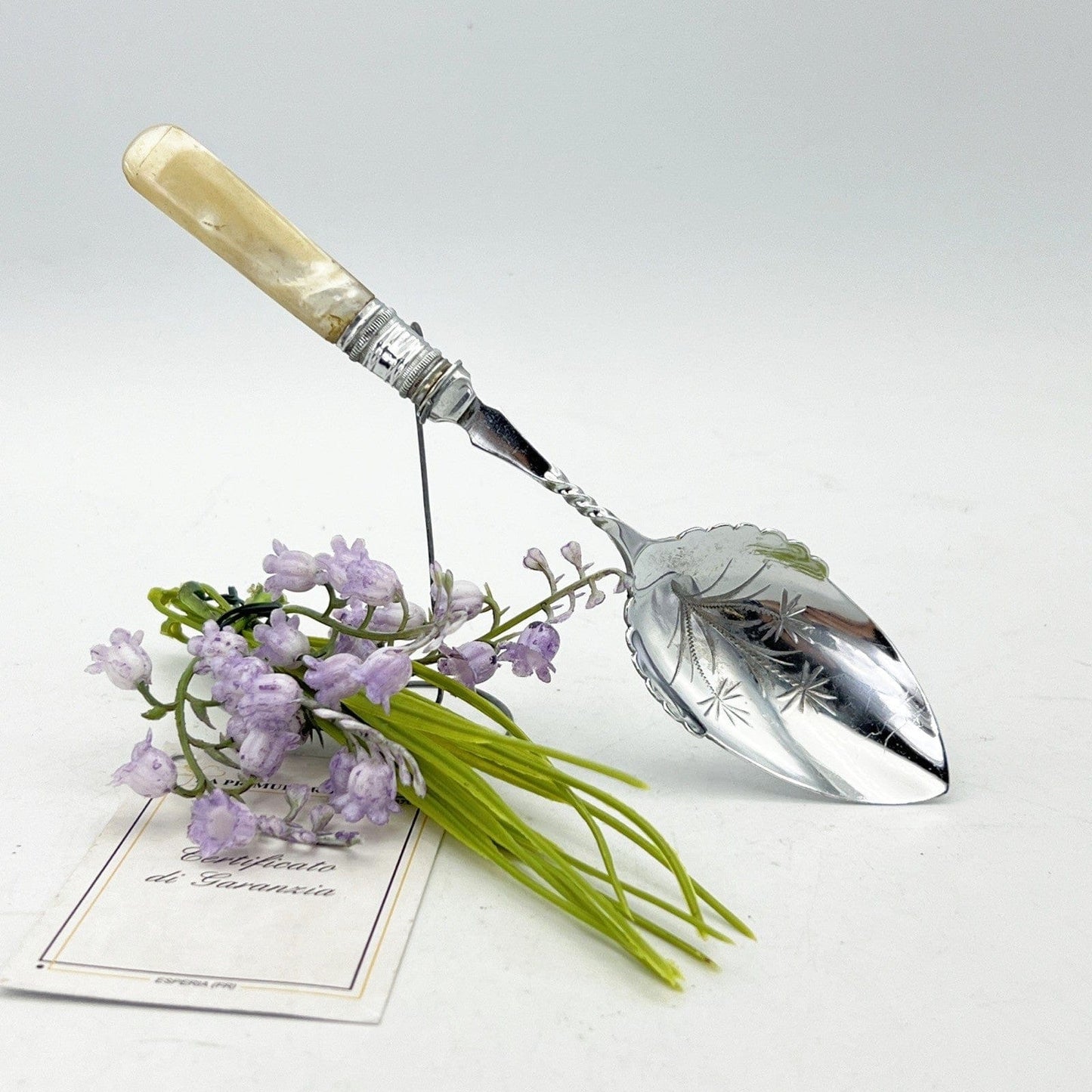 Cucchiaio in argento sheffield antico 900 silver plate posata inglese da tavola Categoria  Sheffield & Argento