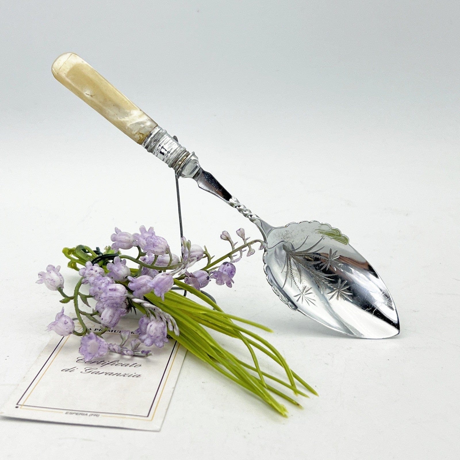 Cucchiaio in argento sheffield antico 900 silver plate posata inglese da tavola Categoria  Sheffield & Argento