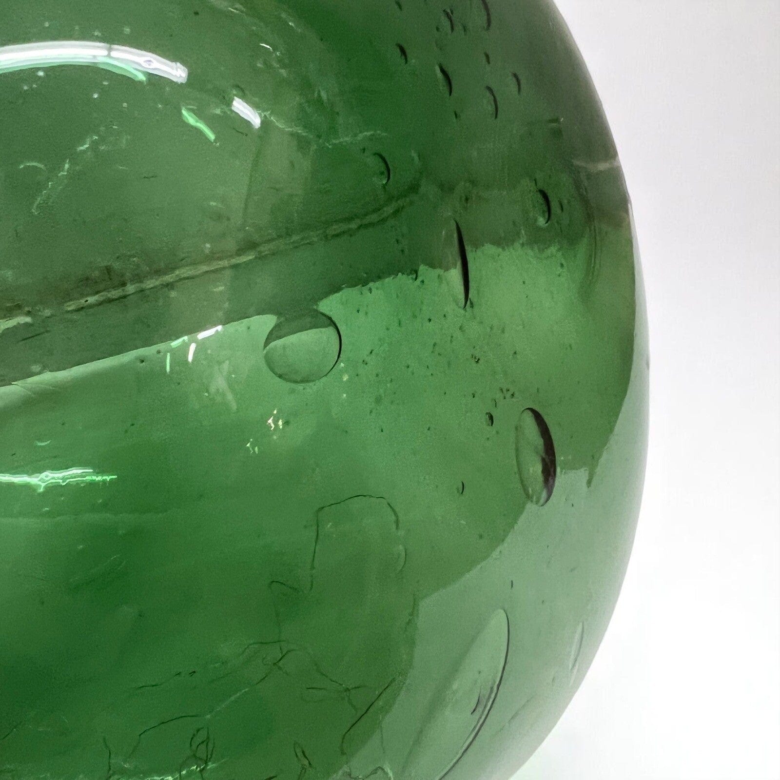 Damigiana in vetro da 54 litri antica vecchio boccione verde con luci giardino Categoria  Vetri e Cristalli