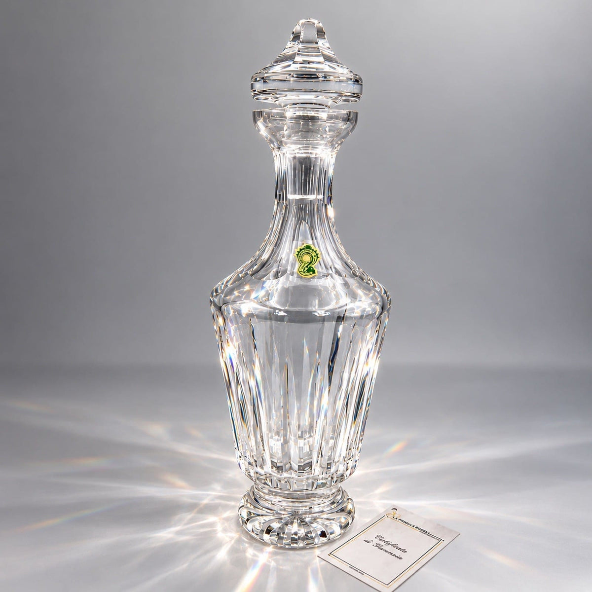 Decanter bottiglia da per vino in cristallo al piombo WATERFORD Glenmore anni 70 Categoria  Vetri e Cristalli