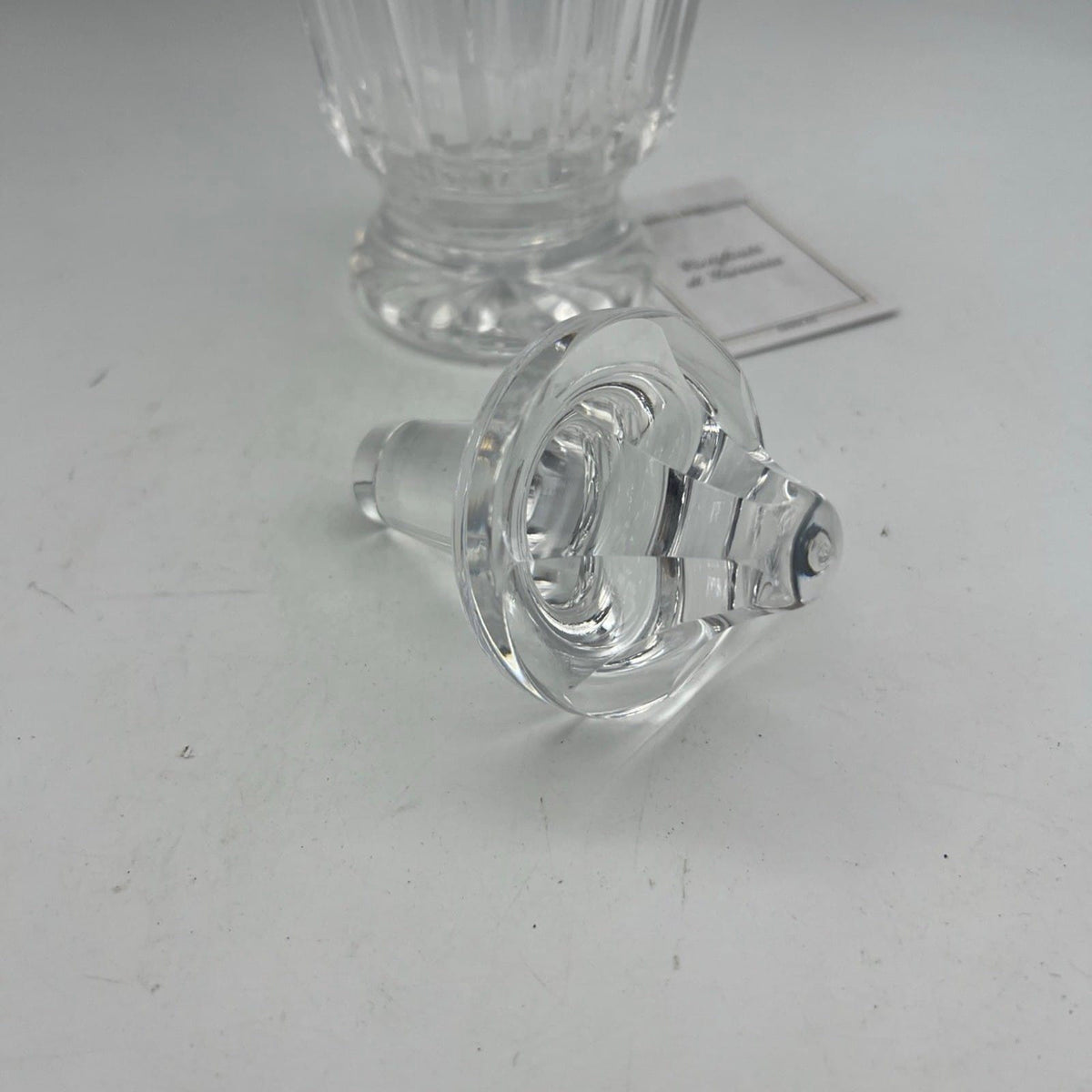 Decanter bottiglia da per vino in cristallo al piombo WATERFORD Glenmore anni 70 Categoria  Vetri e Cristalli