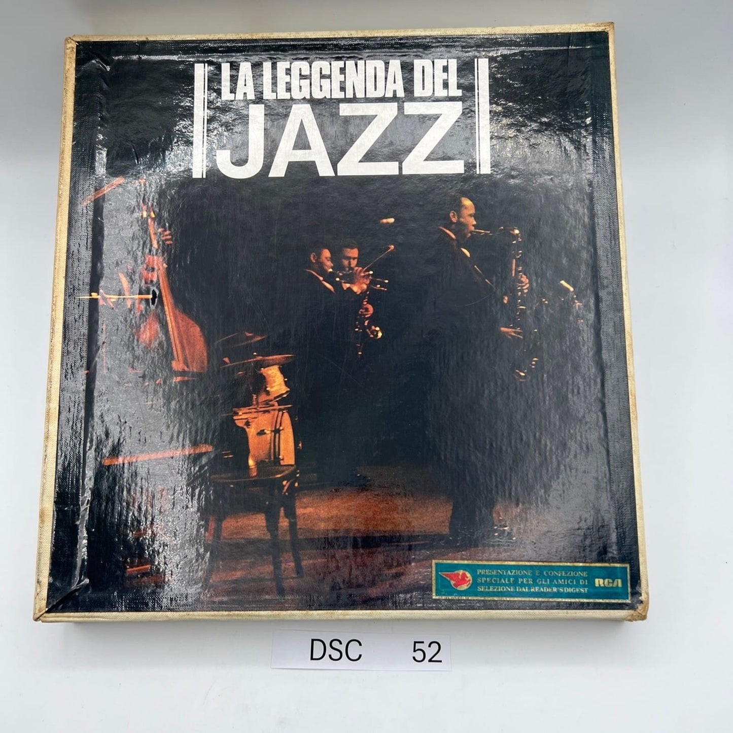 Disco in vinile 33 giri lp Cofanetto di 10 dischi LA LEGGENDA DEL JAZZ 1969 Categoria  Dischi in Vinile