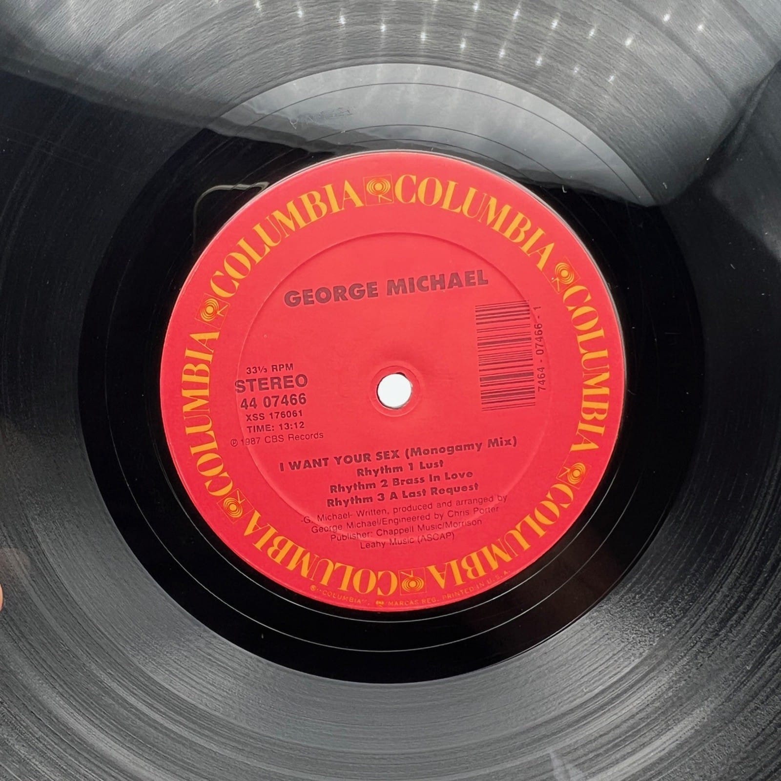 Disco in vinile 33 giri lp di George Michael Hard day Categoria  Dischi in Vinile