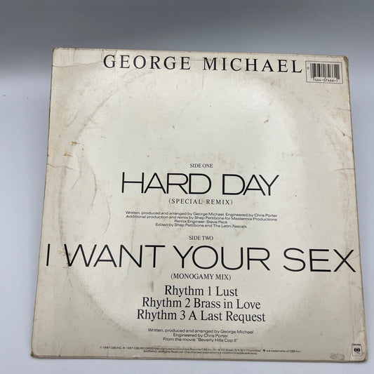 Disco in vinile 33 giri lp di George Michael Hard day Categoria  Dischi in Vinile