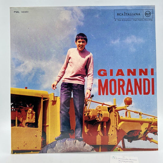 Disco in vinile 33 giri lp di Gianno Morandi VINTAGE da collezione anno 1963 Categoria  Dischi in Vinile