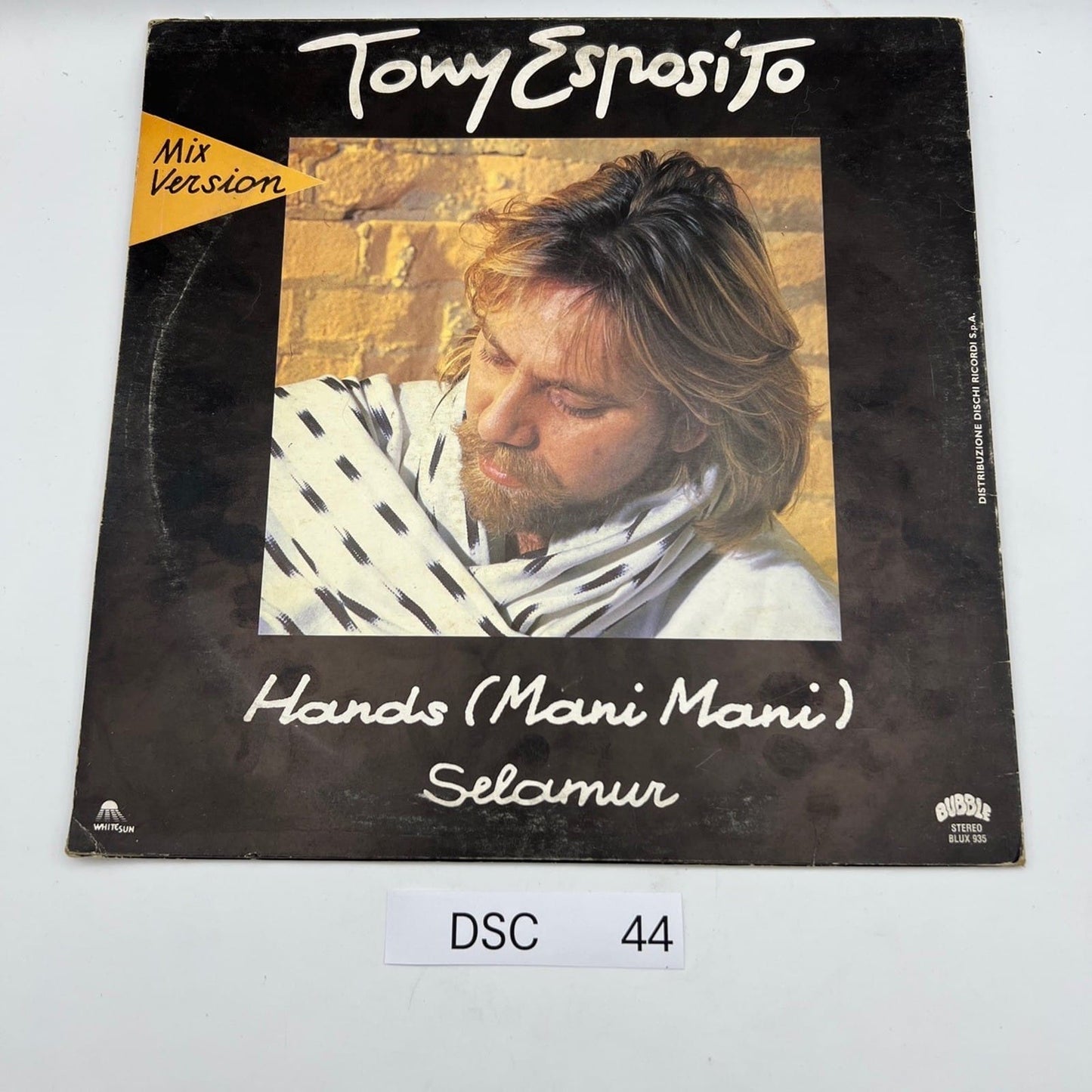 Disco in vinile 33 giri lp di TONY ESPOSITO anno 1987 da collezione Selamur Categoria  Dischi in Vinile
