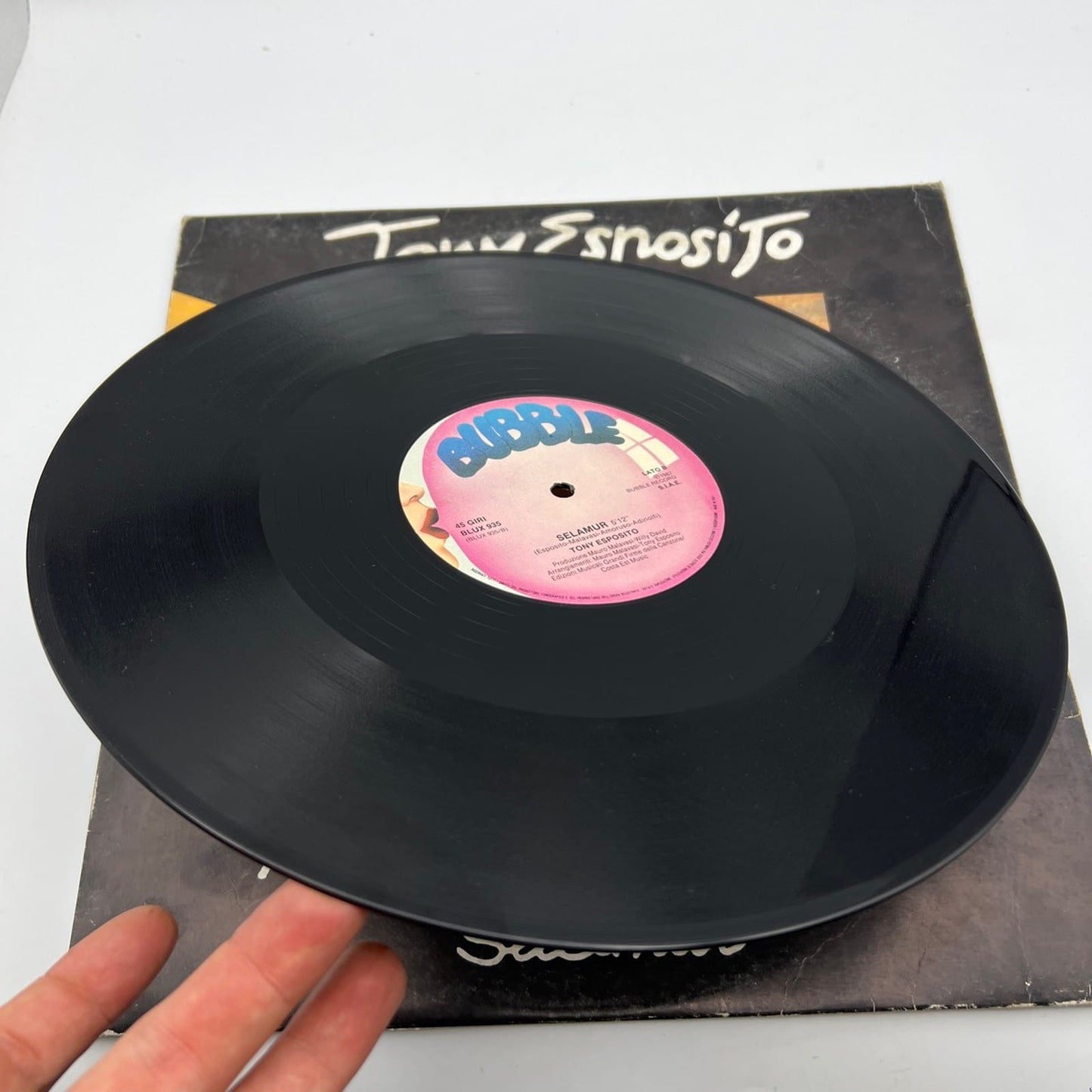 Disco in vinile 33 giri lp di TONY ESPOSITO anno 1987 da collezione Selamur Categoria  Dischi in Vinile