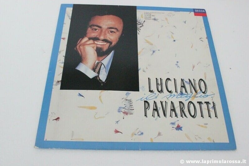 DISCO VINILE 33 GIRI VINTAGE LUCIANO PAVAROTTI IL MEGLIO ANNO 1988 970 7771 DH Categoria  Dischi in Vinile