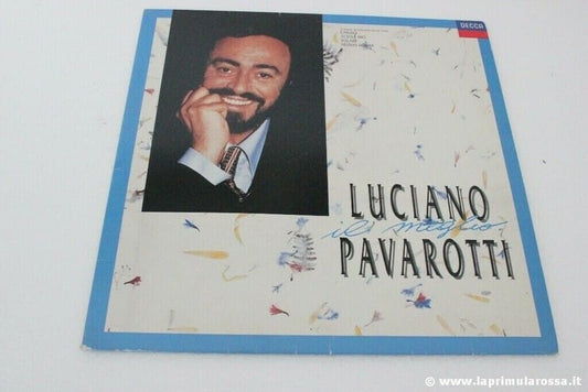 DISCO VINILE 33 GIRI VINTAGE LUCIANO PAVAROTTI IL MEGLIO ANNO 1988 970 7771 DH Categoria  Dischi in Vinile