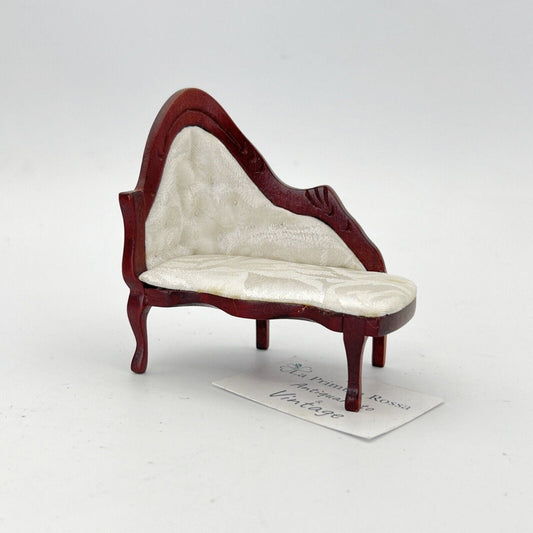 Dormeuse Chaise Longue  per Casa delle Bambole stile antico 800 in miniatura Categoria  Giocattoli vintage