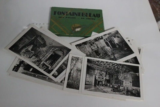 FONTAINEBLEAU RACCOLTA DI 20 CARTOLINE VINTAGE  VINTAGE PHOTO SOUVENIR FRANCE Categoria  Vintage