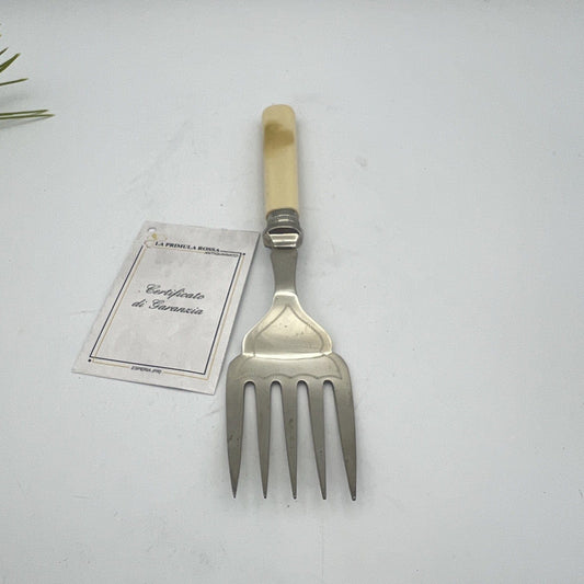 Forchetta antica forchettone da portata per pesce o pane posata inglese cucina Categoria  Sheffield & Argento