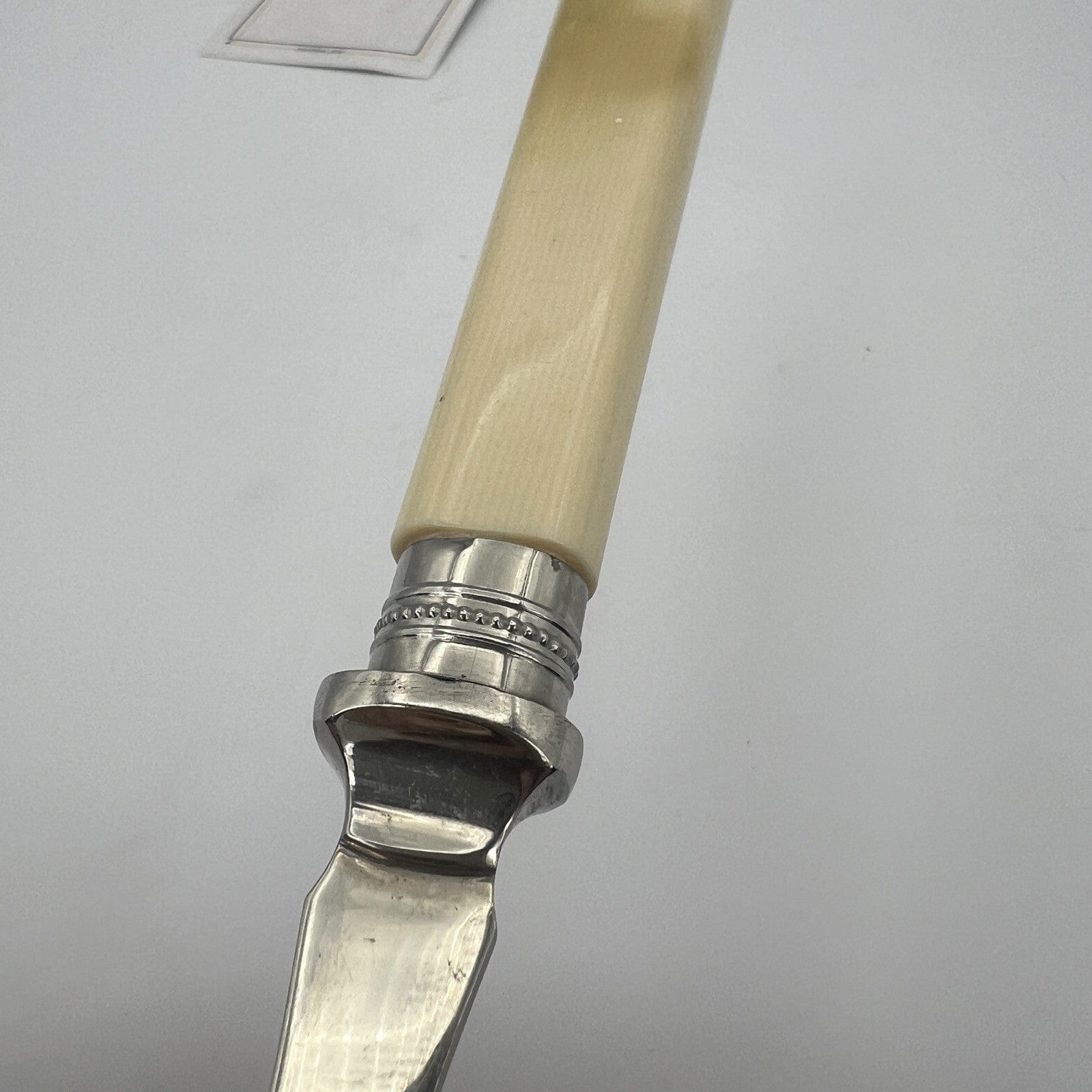 Forchetta antica forchettone da portata per pesce o pane posata inglese cucina Categoria  Sheffield & Argento