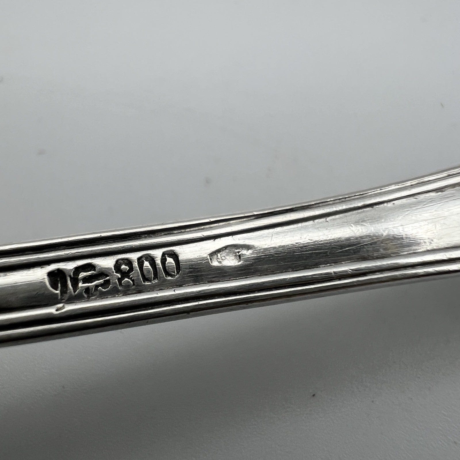 Forchetta antica in Argento massiccio 800  anni '40  posata Forchettina Categoria  Sheffield & Argento