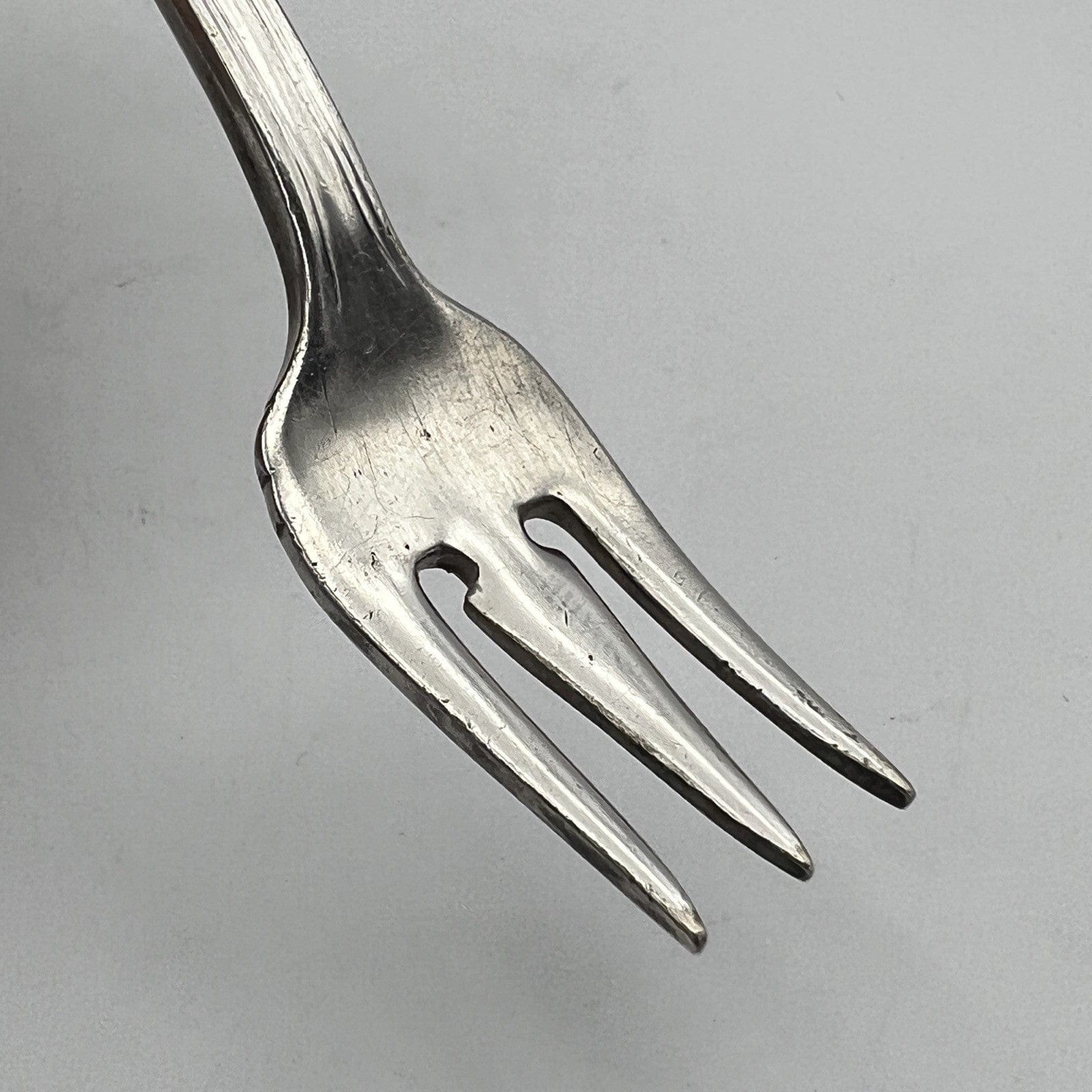 Forchetta forchettina in argento silver plated da Cocktail sottaceti Art Nouveau Categoria  Sheffield & Argento