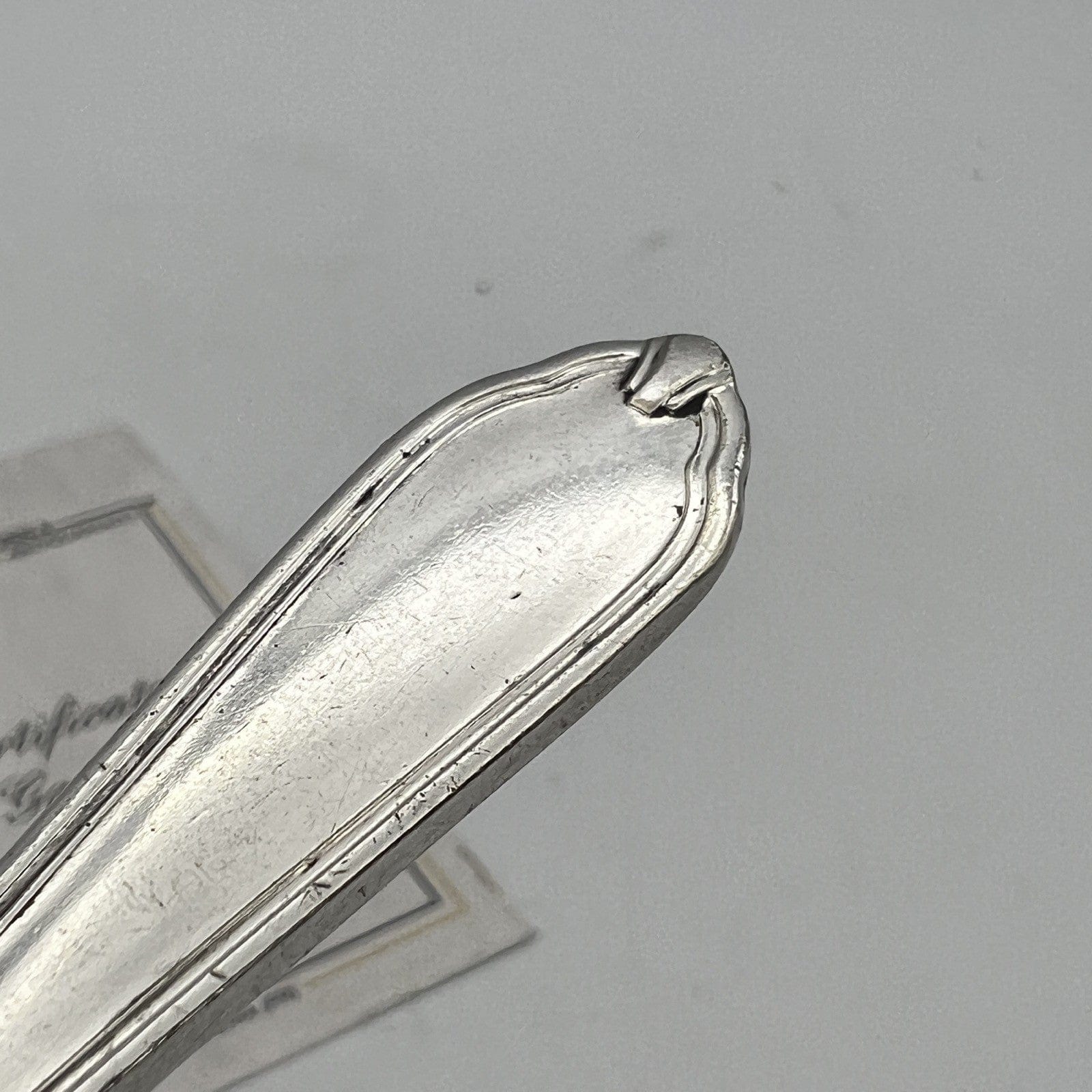 Forchetta forchettina in argento silver plated da Cocktail sottaceti Art Nouveau Categoria  Sheffield & Argento